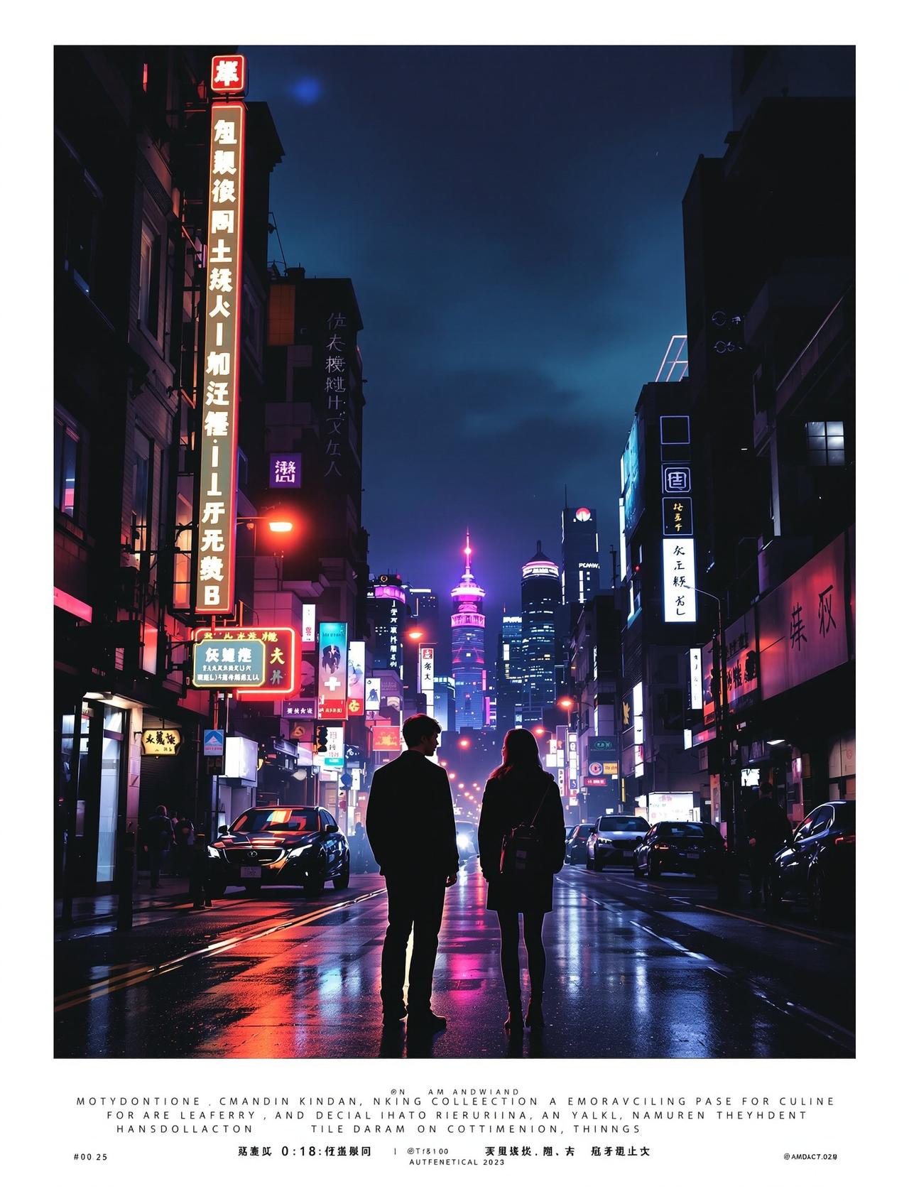 草久影院作品《都市夜行者》高清海报
