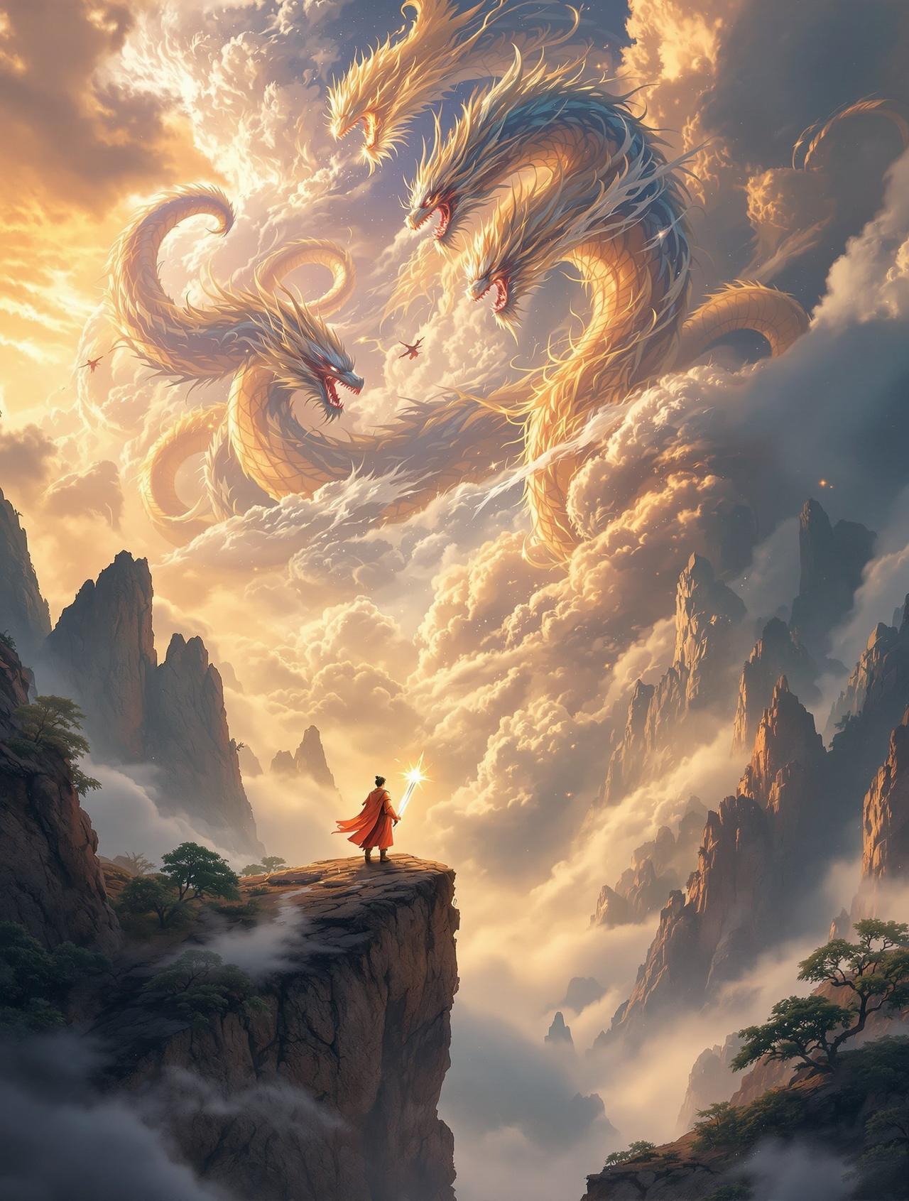 草久影院作品《山海经奇谈》高清海报