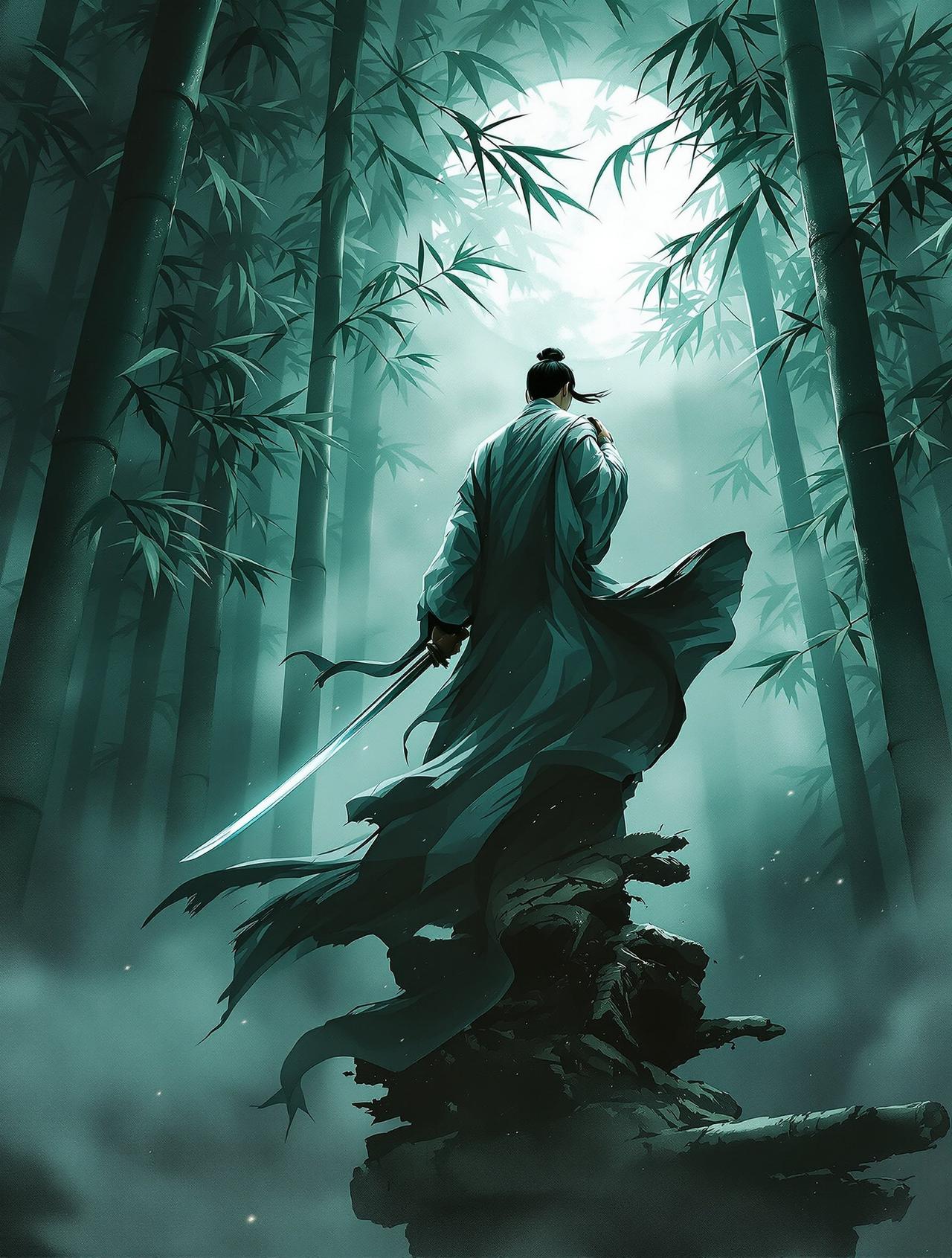 草久影院作品《江湖夜雨》高清海报